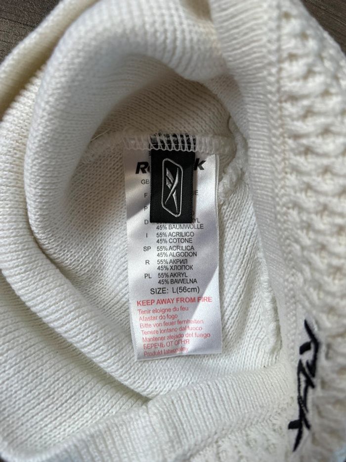 Bonnet taille 56cm 8/12 ans Reebok - photo numéro 3