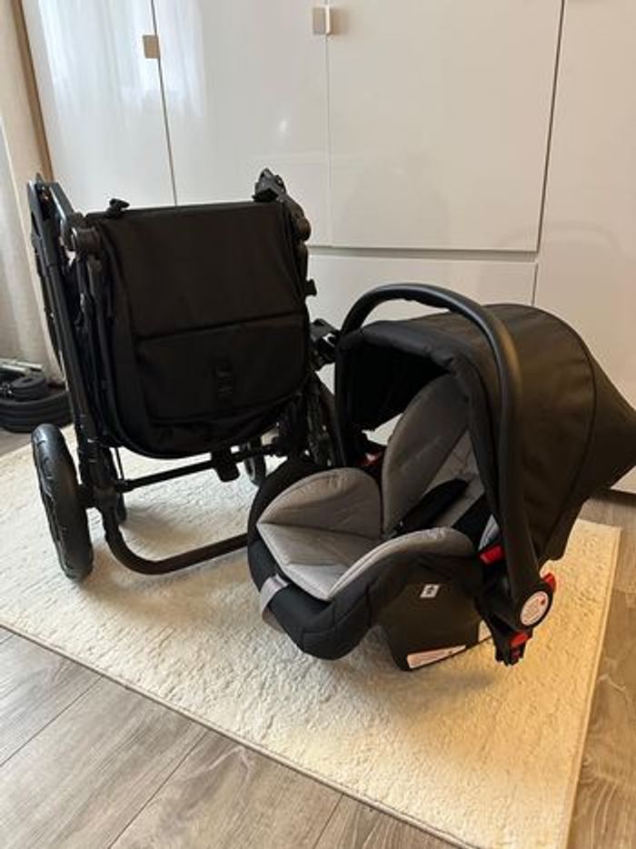 Poussette 3 en 1 + cosy + accessoires - photo numéro 6