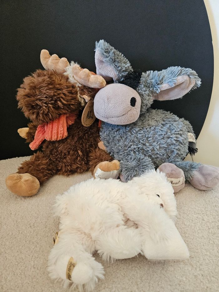 Lot de 3 peluches Louise Mansen - photo numéro 3
