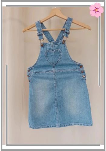 Robe salopette jean Charlie & Prune 8ans 126cm
