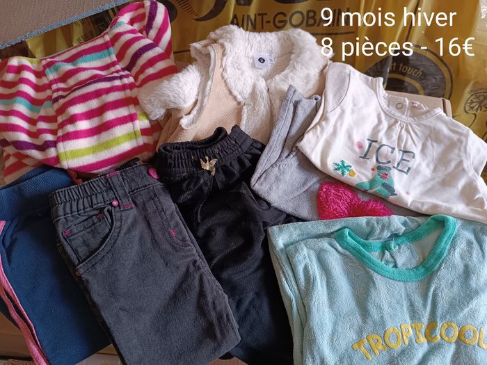 Lot 9 mois hiver