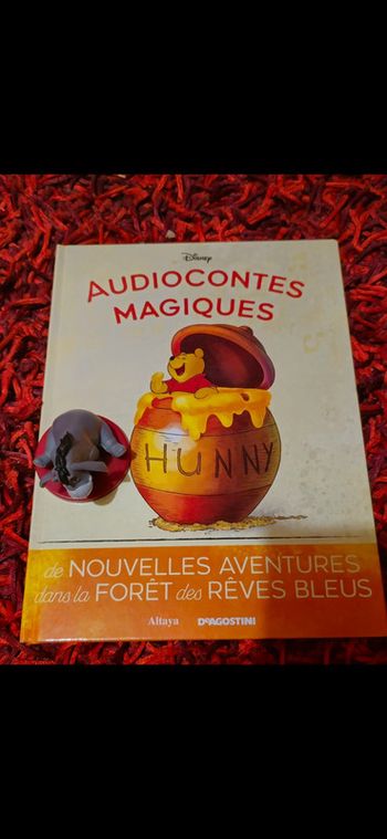 Livre et figurine 105 des audiocontes Magiques altaya audio conte audio compte disney