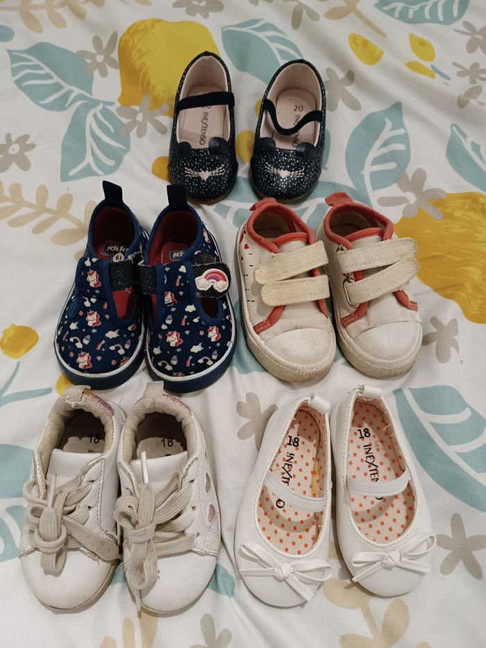 Lot 5 paires de chaussures