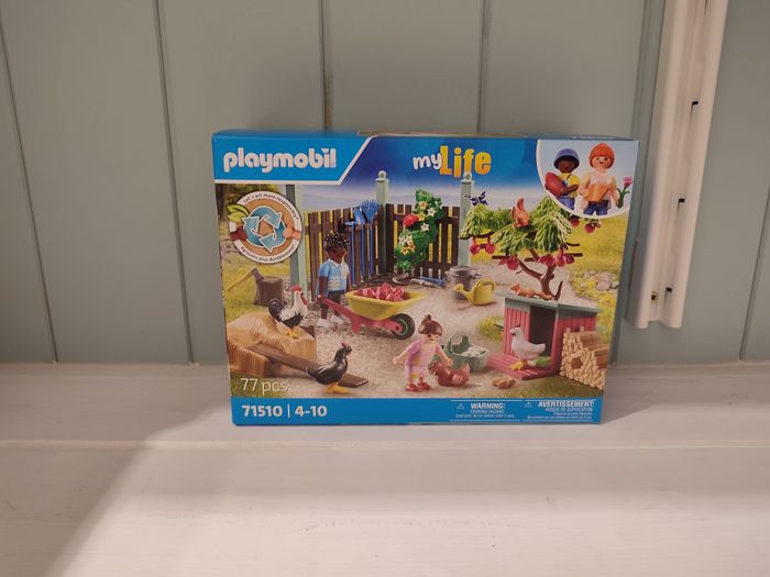 Playmobil Poulailler et jardin 71510