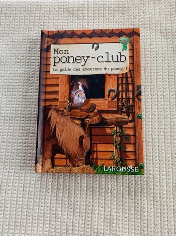 Livre enfant mon poney club