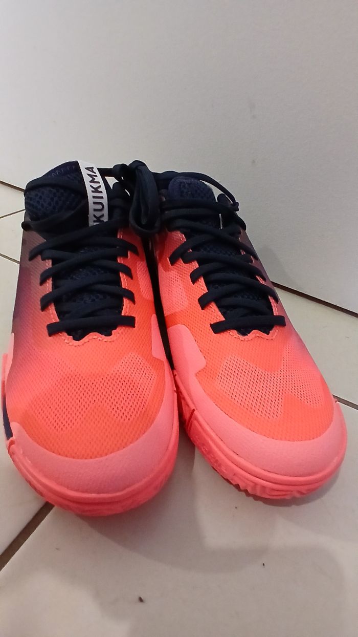 Chaussures de padel femme - Kuikma PS 590 Corail Bleu
- photo numéro 4