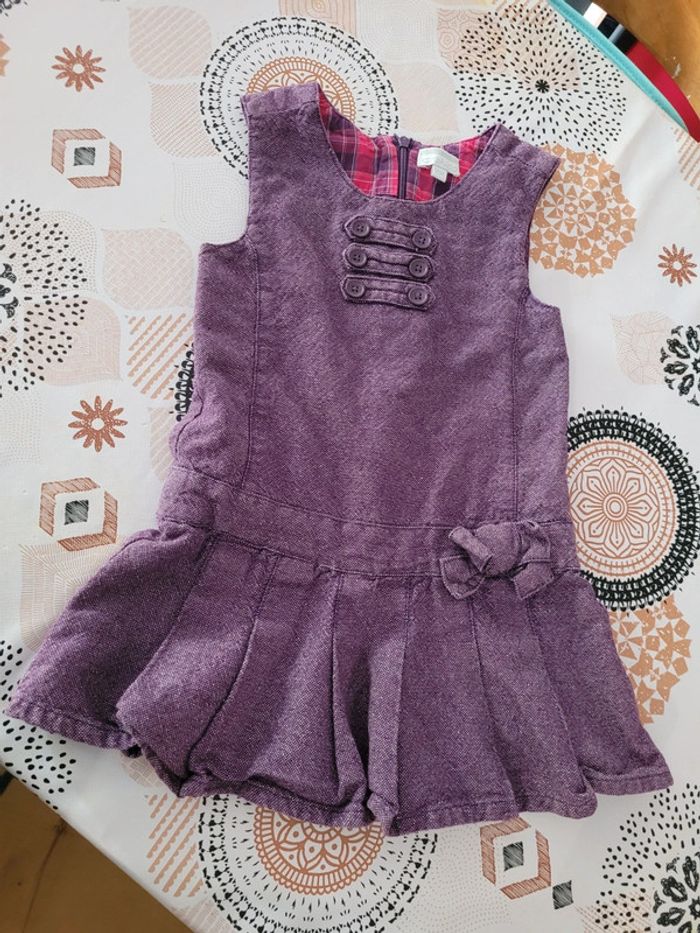 Robe mauve kibaloo 36 mois