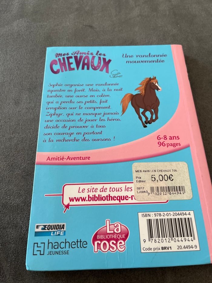 Livre bibliothèque rose mes amis les chevaux tome 5 - photo numéro 2