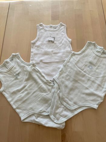 Lot de 3 bodies 6 mois verbaudet