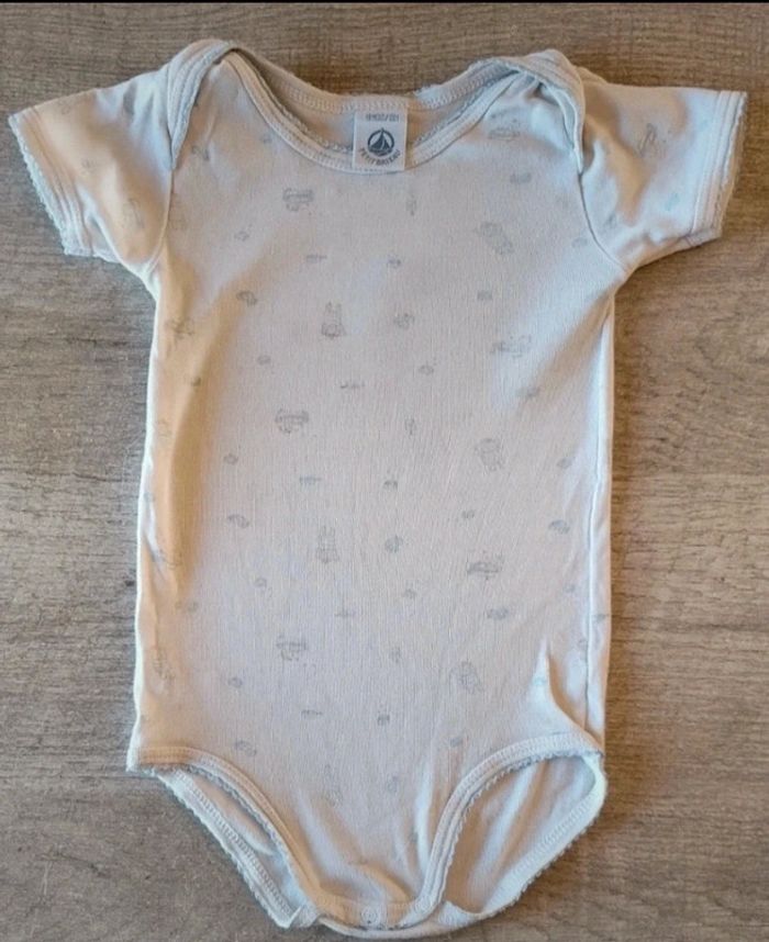 Bodies manches courtes "Petit bateau " 18mois - photo numéro 4