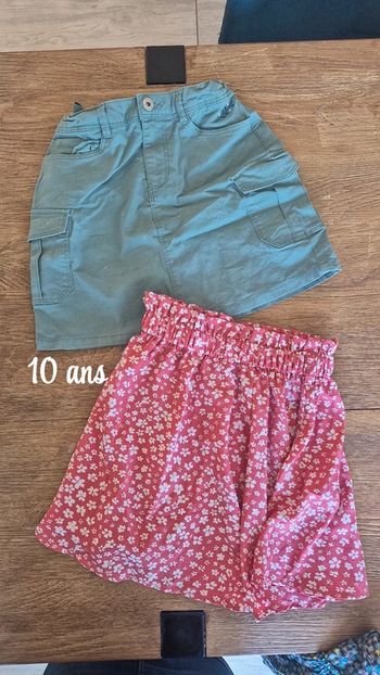 Lot jupe fille 10 ans