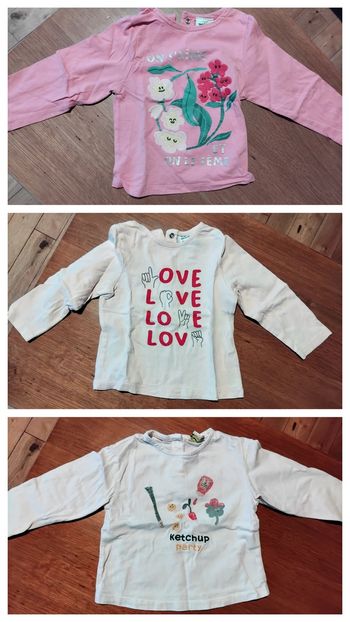 Lot vêtements fille 18 mois