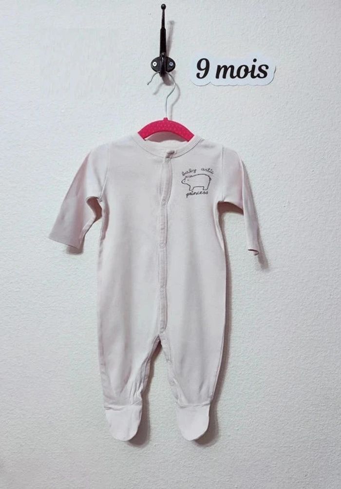 Pyjama bébé fille taille 9 mois