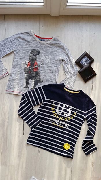 Ensemble 2 pièces garçon 10ans tee shirts manches longues