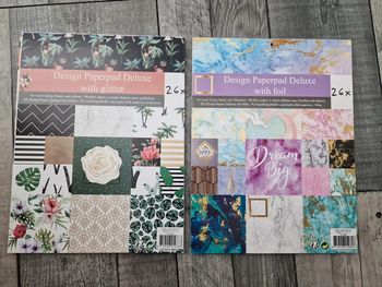 Lot blocs scrapbooking