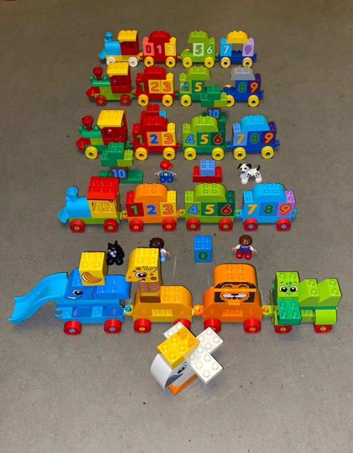 Lot X5 Train Duplo