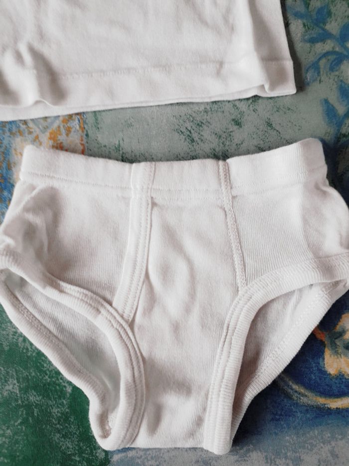 Lot maillot de corps + slip - 4 ans - photo numéro 11