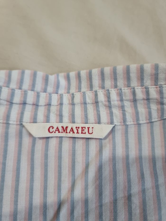 Chemise à rayures Camaïeu - photo numéro 5