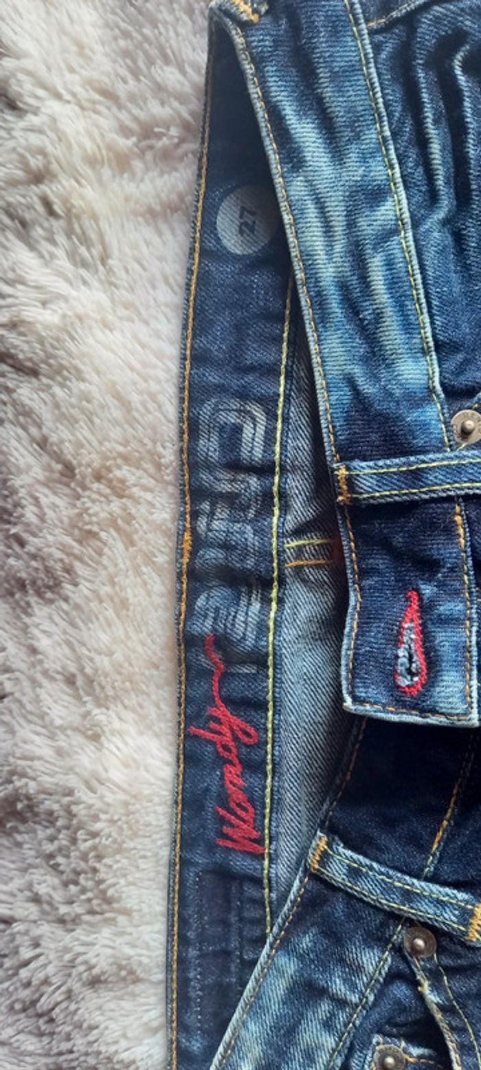 Jeans évasé taille basse - photo numéro 5