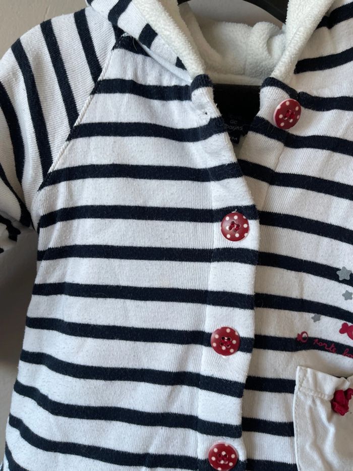 Gilet Terre de marins taille 12 mois - photo numéro 2