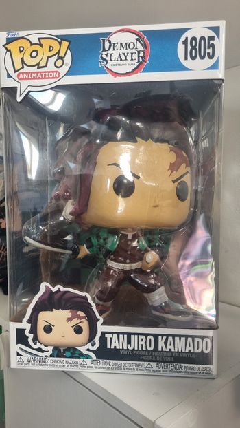 Figurine funko pop xl tanjiro kamado 