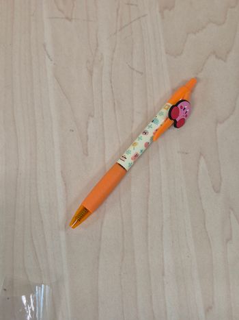 Stylo bille rétractable Kirby encre orange