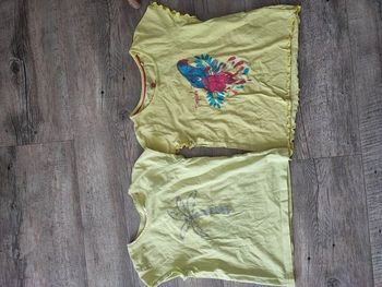 Lot tee shirt manches courtes été 4ans