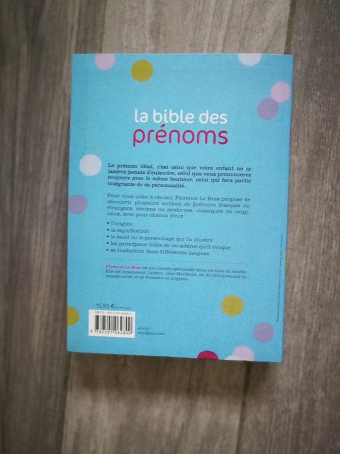 Livre "la bible des prénoms" - photo numéro 4
