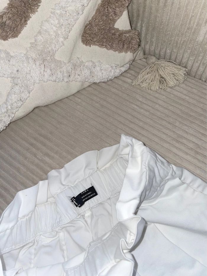 Short blanc Zara - photo numéro 2