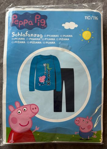Pyjama 2 pièces Peppa Pig taille 110/116 Neuf