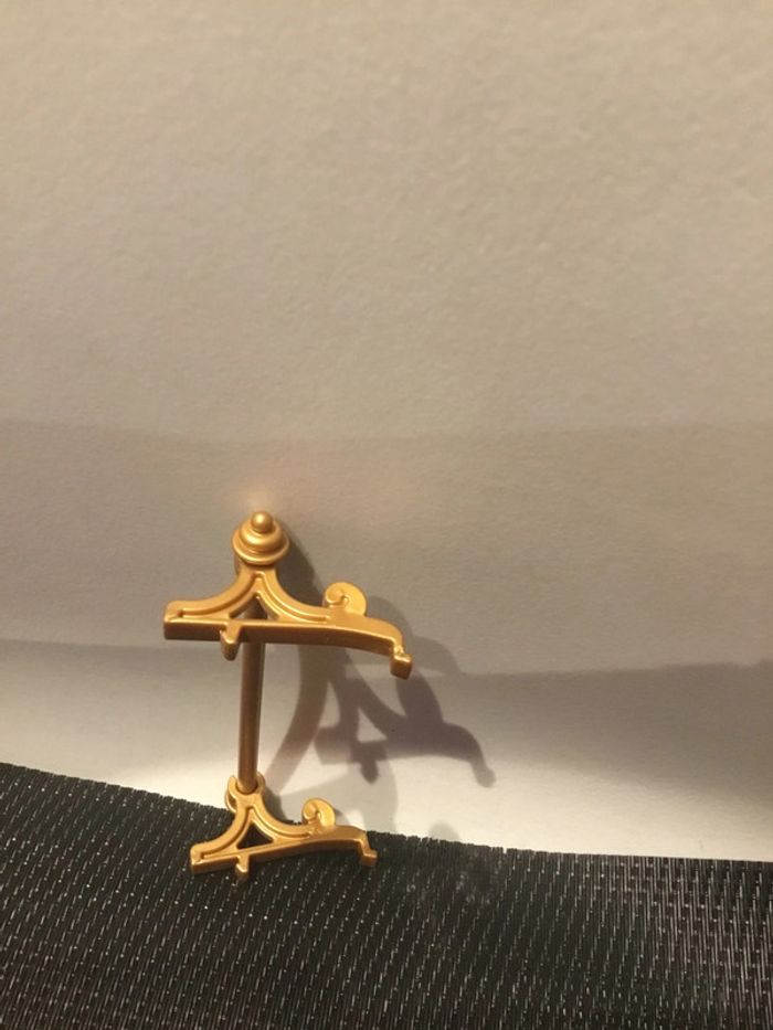 Playmobil barre arrière avec supports pièce détachée calèche Mariage royal 4258 - photo numéro 3