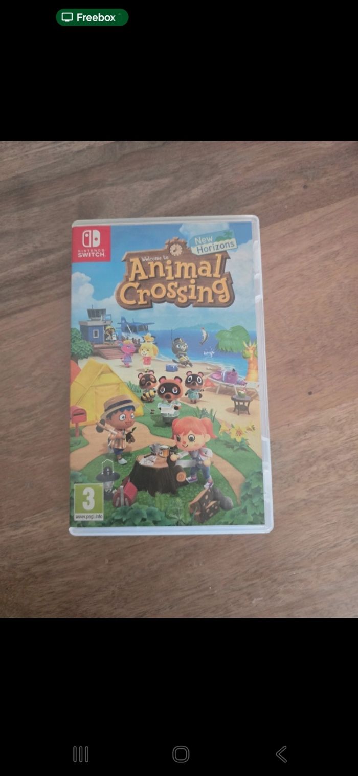 Jeu switch animal crossing