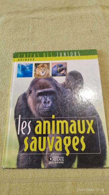 Livre les animaux sauvages