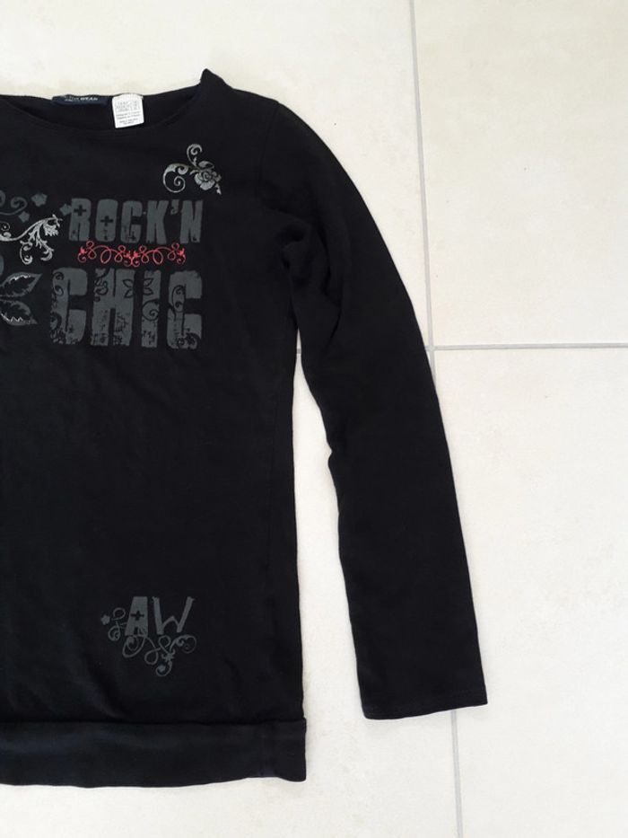 T-shirt manches longues - t 14 ans - photo numéro 4