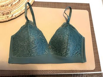 Soutien gorge brassière vert d’eau