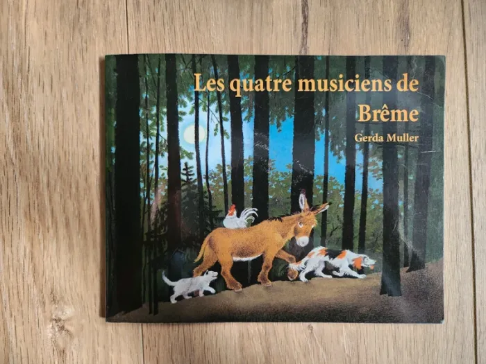 Livre les quatre musiciens de Breme