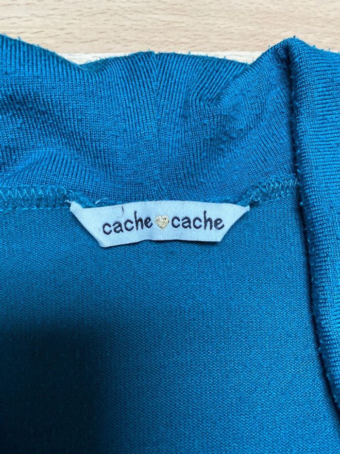 Robe pull verte M cache-cache - photo numéro 5