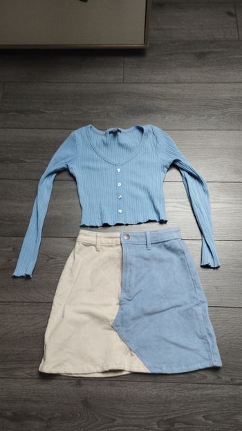 Jupe et pull