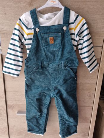 Ensemble salopette obaibi 18 mois 