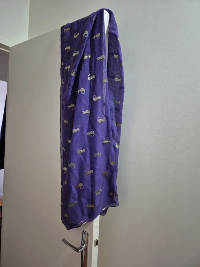 Foulard violet