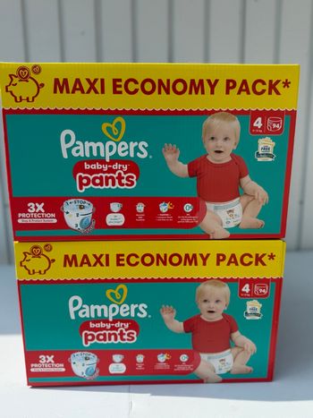 Couche taille 4 pants Pampers 