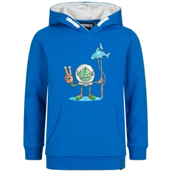 Sweat Capuche Fortnite Bleu Taille 15/16 ans Neuf et Authentique 