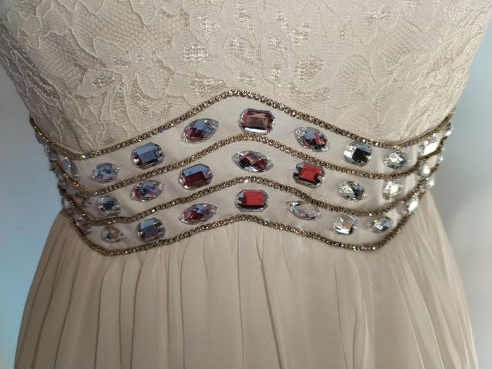 Robe blanche bustier taille L XL - photo numéro 3