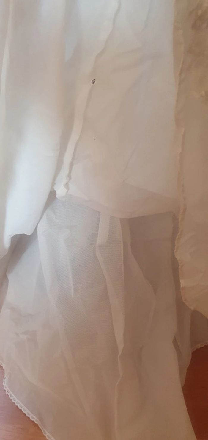 Robe de mariée manches longues vintage - photo numéro 5