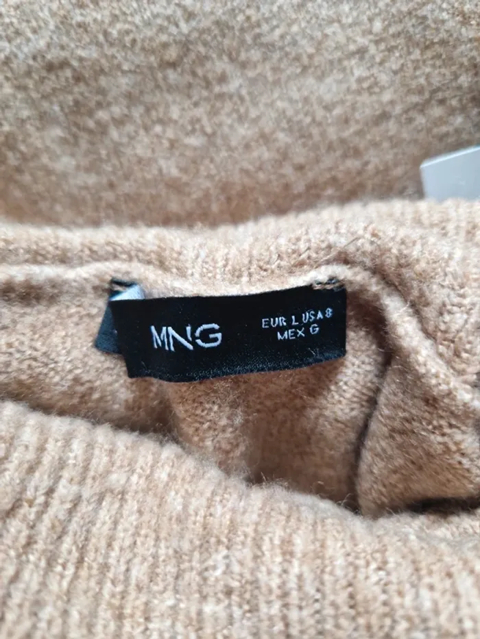Robe longue Mango camel taille L neuve - photo numéro 5