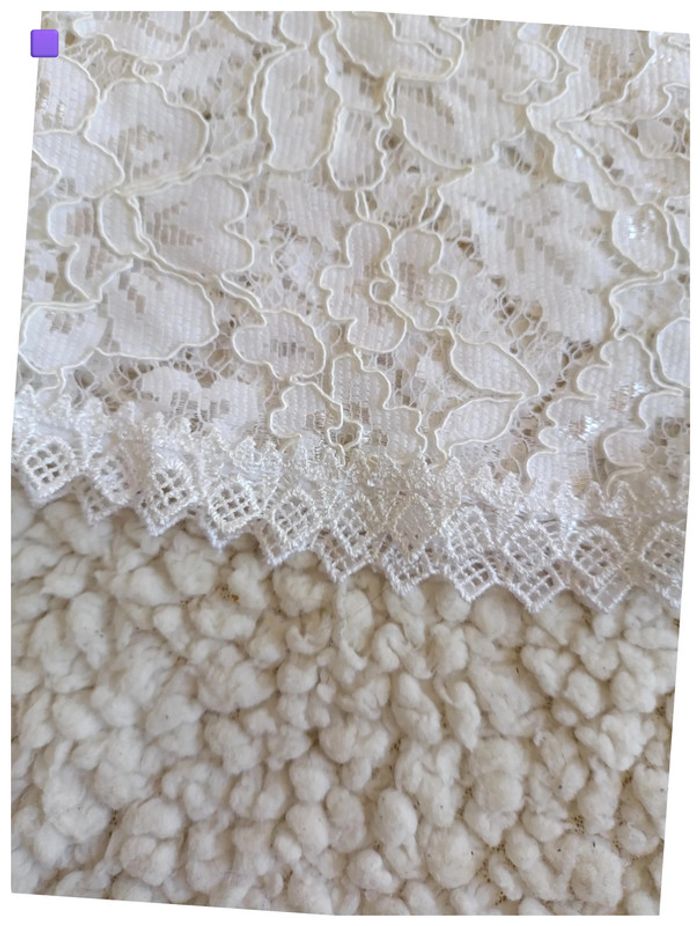 Gilet dentelle blanche manches longues sexy mignon romantique– Taille S - photo numéro 5