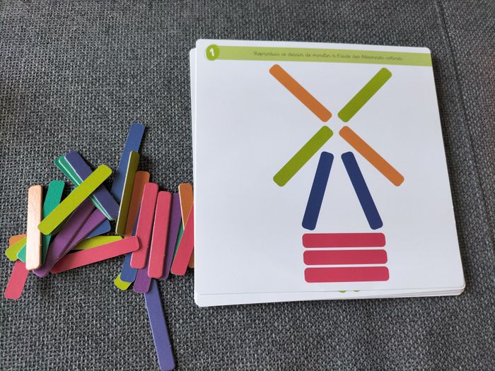 Coffret Montessori Ecriture et quantités - photo numéro 2