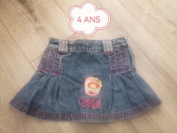 Jupe Charlotte aux fraises taille 4 ans 🔁