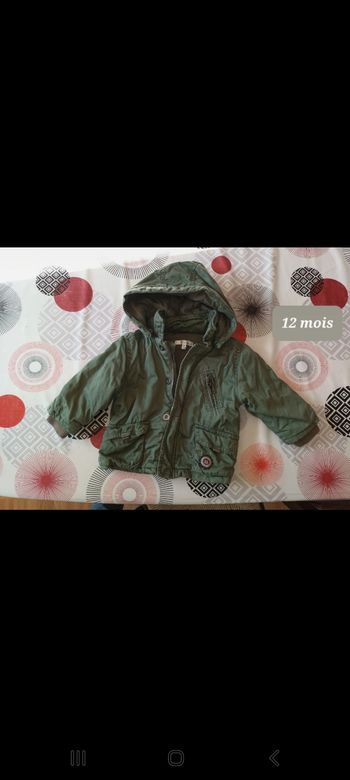 Veste anorak chaud Taille 12 mois
