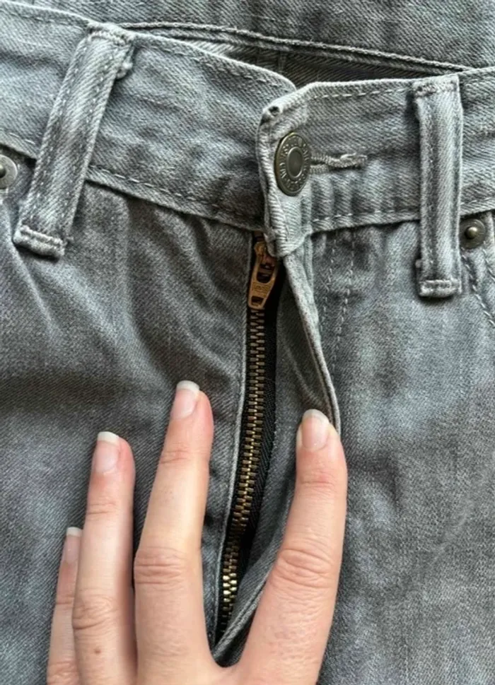 Jean Levi’s homme 559 relaxed straight droit gris taille M W28 - W29 38/40 L30 - photo numéro 7